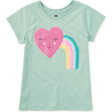 Love a Rainbow Graphic Tee, Green
