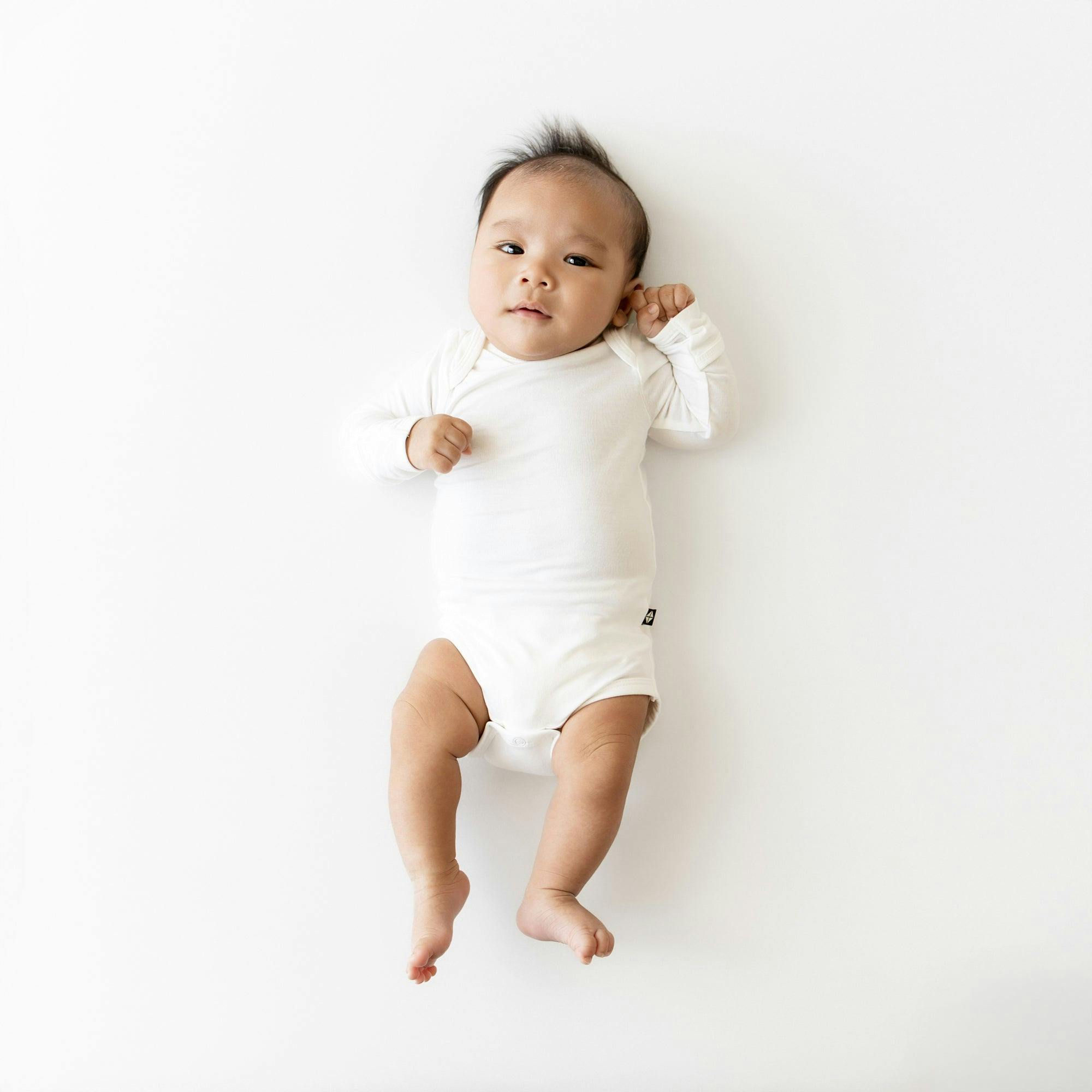Long Sleeve Bodysuit in Cloud
