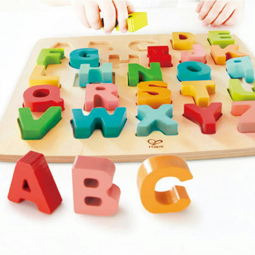Alphabet Wooden Learning Blocks