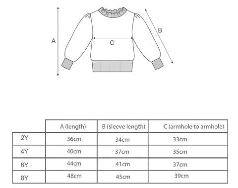 Ruffled Collared Jumper | Raspberry