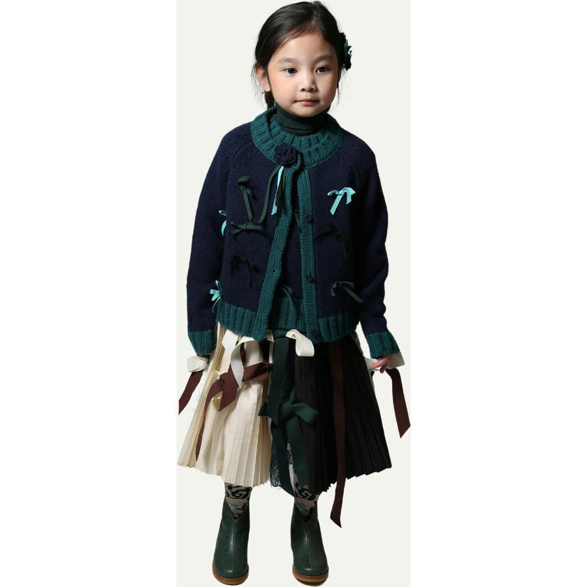 MARISOL BOW CARDIGAN