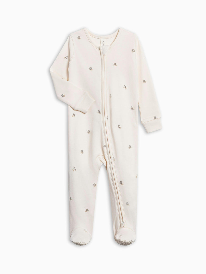 Peyton Zipper Sleeper - Owl