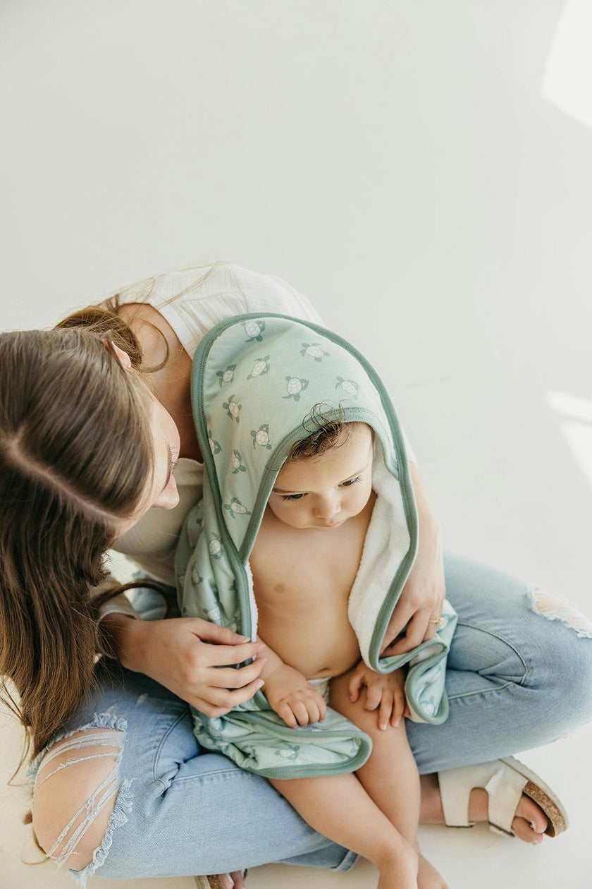Premium Baby Knit Hooded Towel - Wade