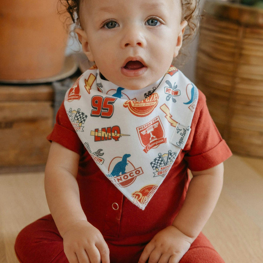 4 Pack Baby Bandana Bibs - Disney Pixar Cars