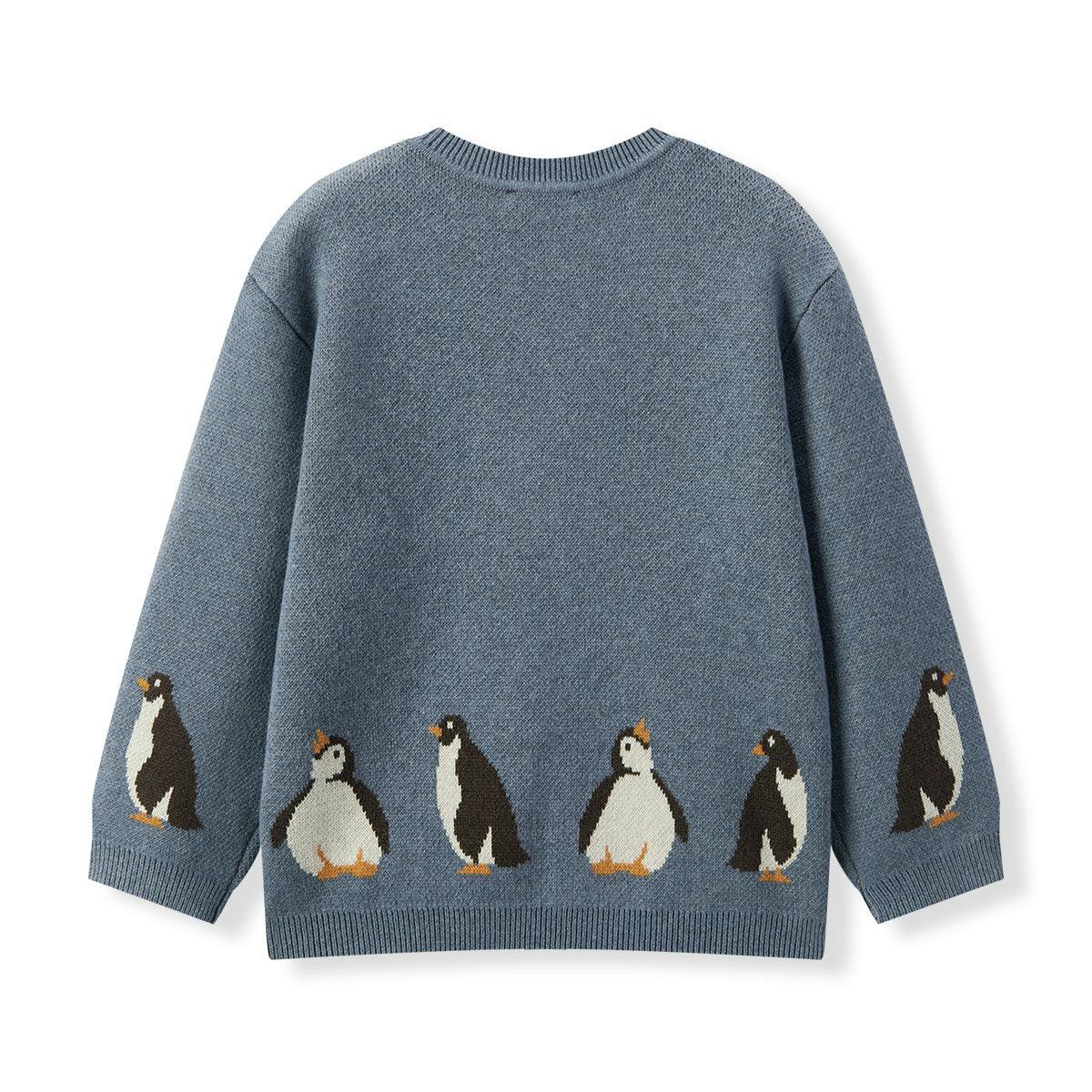 Family Knitted Birdseye Jacquard Sweater