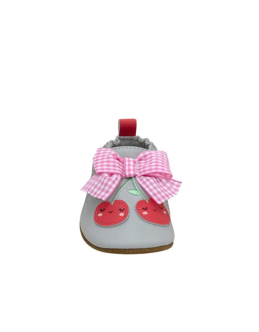 Cherry Cute Soft Soles in Grey