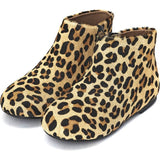 Chiara Leather Zipped Ankle Boots