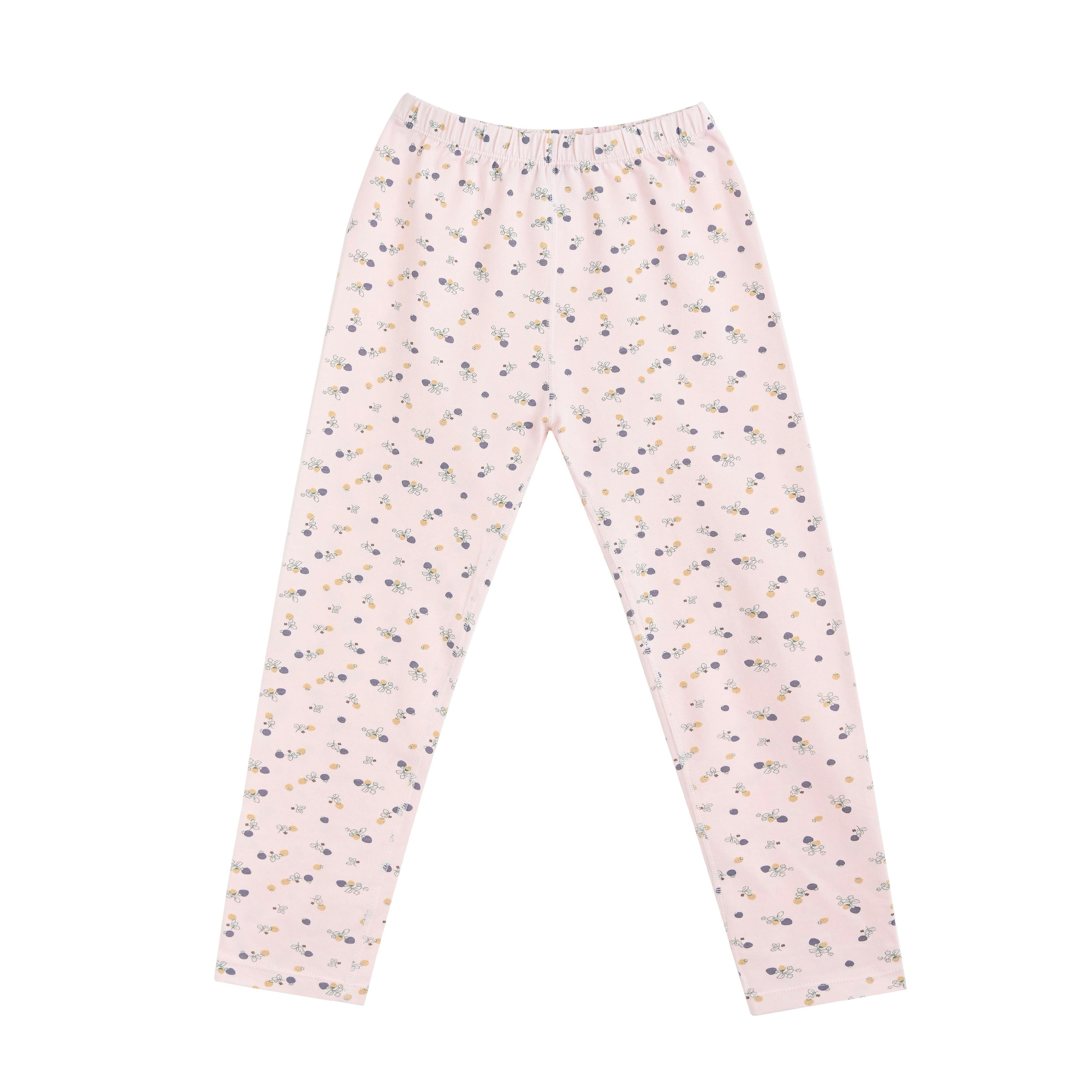 Pink Floral Cotton Pajama Set