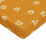 Babyletto Mini Crib Sheet in GOTS Certified Organic Muslin Cotton