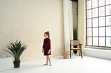 Leila dress (garnet velvet)