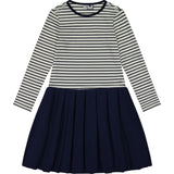 Francesca Dropwaist Dress, Stripes