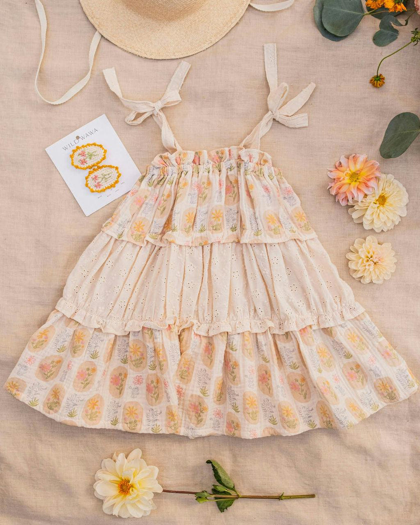 Amber Dress in Early Blooms