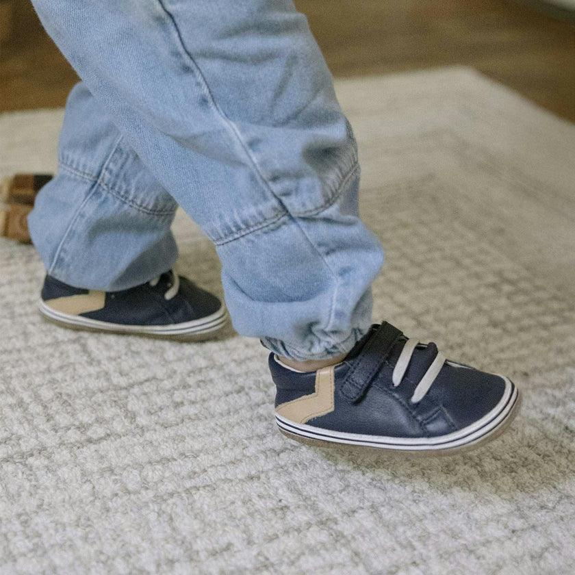 Adam Crib Shoes, Navy