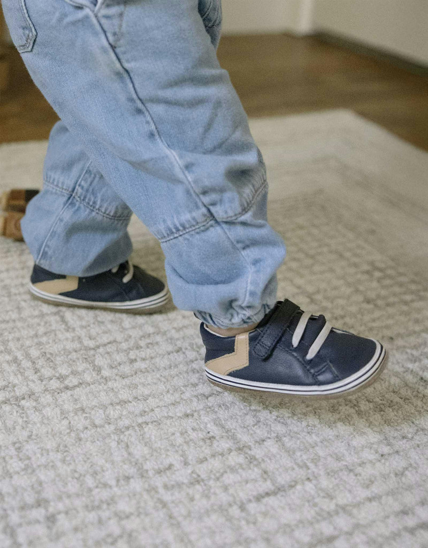 Adam Crib Shoes, Navy