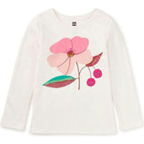 Cherry Blossom Graphic Tee, White
