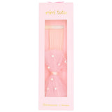 Multicolored Tulle Pearl Ribbon Headband