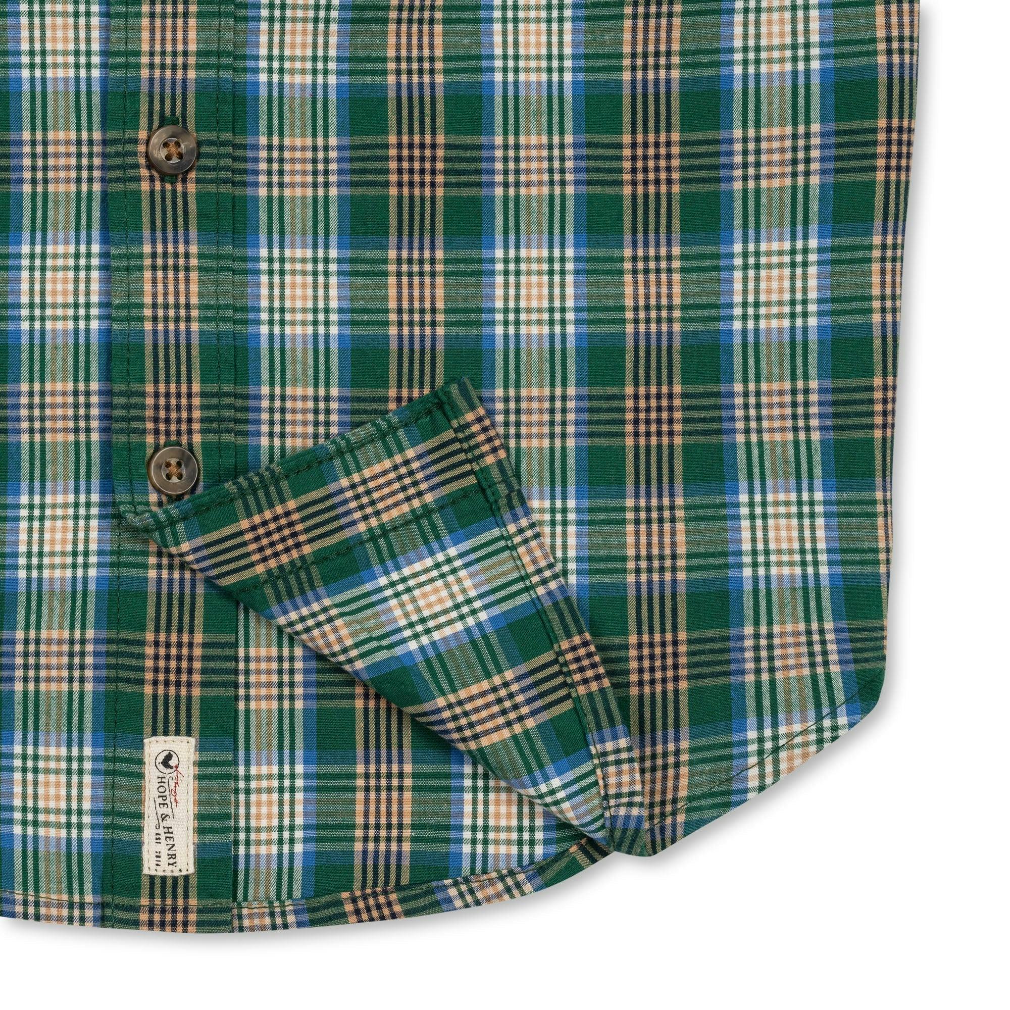 Organic Stretch Poplin Shirt