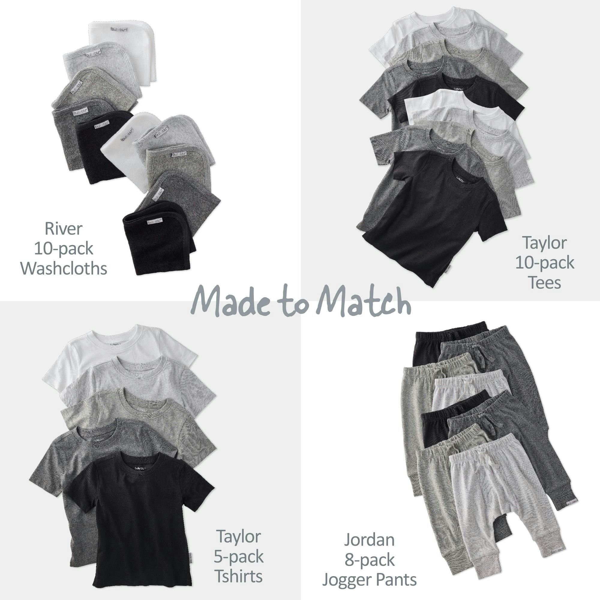 TAYLOR 5-Pack Short Sleeve T-Shirts