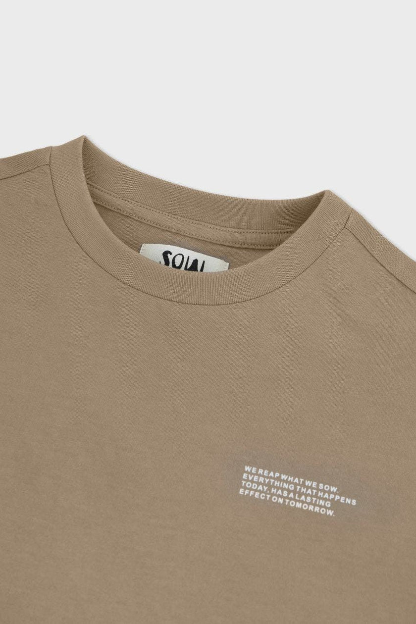 Relaxed Cotton T-Shirt With Print