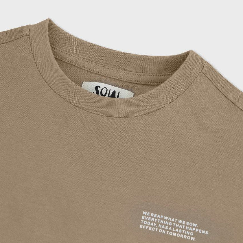 Relaxed Cotton T-Shirt With Print