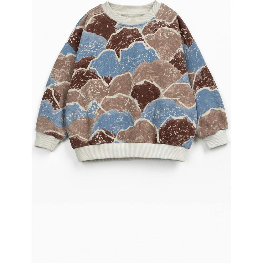 Striped Print Sweatshirt