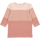 Rugby Stripe Color-Block Crew Neck Long Sleeve Shirt