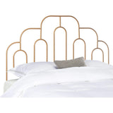 Paloma Metal Retro Headboard, Gold