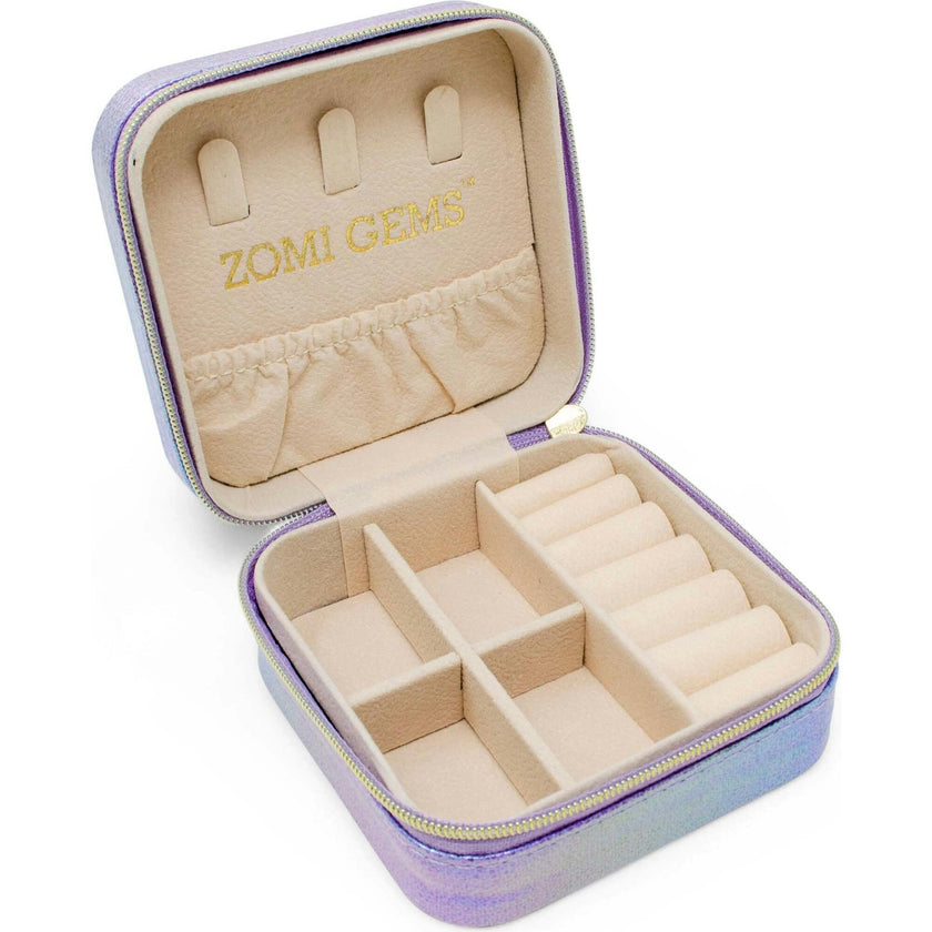 Girl's Sparking Sequin Heart Jewelry Box