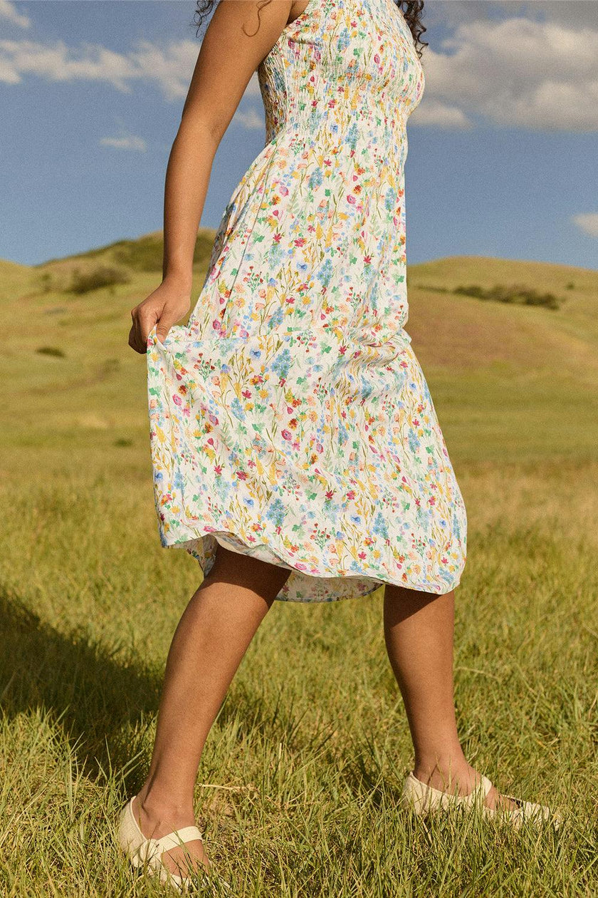 Ana Dress in Floral Fields