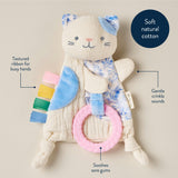 Bitzy Crinkle™ Sensory Crinkle Toy with Teether