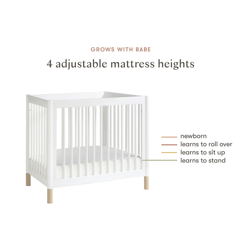 Babyletto Gelato 4-in-1 Convertible Mini Crib