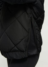 Expandable Raglan Sleeve Maternity Puffer Jacket