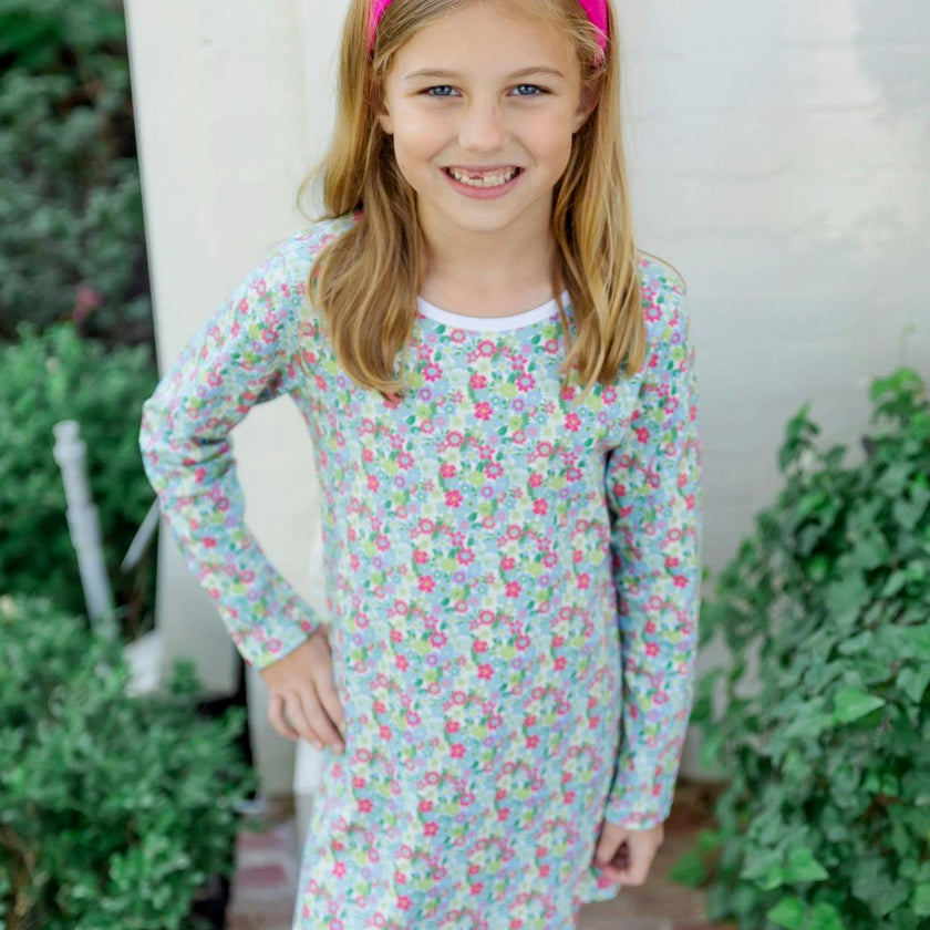 Berkeley Girls' Shirt Dress Arboretum Floral
