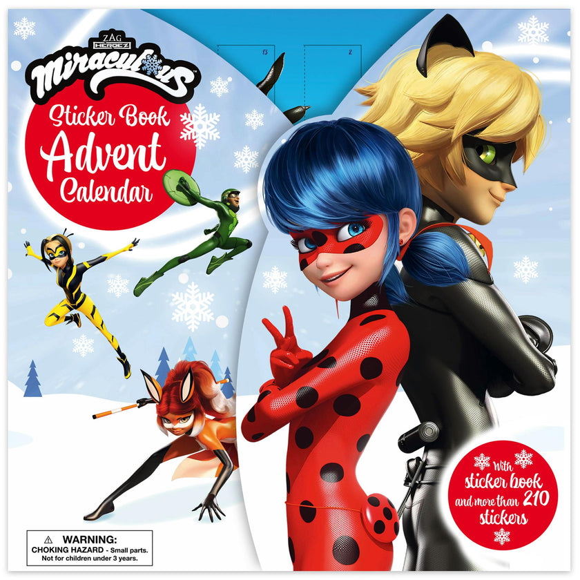 Sticker Book Advent Calendar: Miraculous