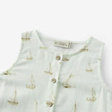 Sailboat Melody Tank Top Shortall