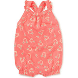 Cross-Back Baby Romper, Natural