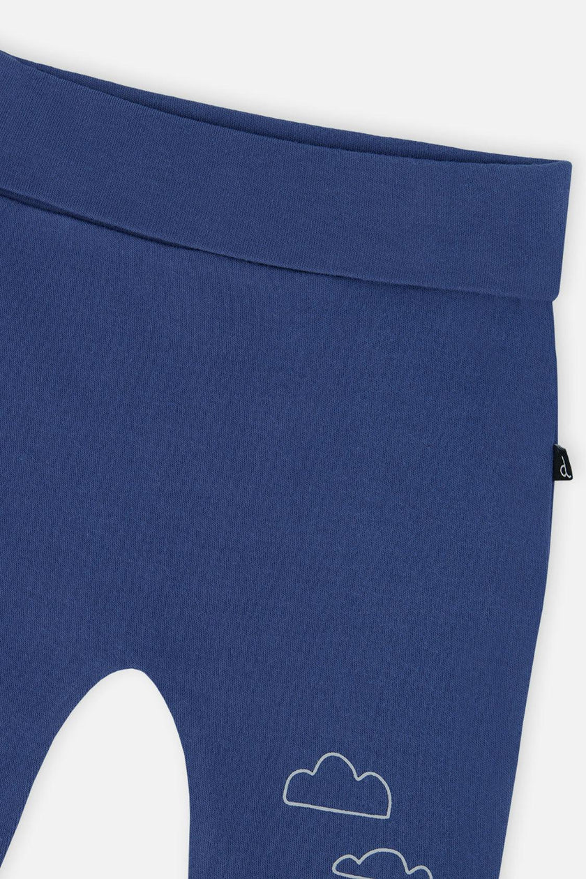 Organic Cotton Evolutive Pants Blue