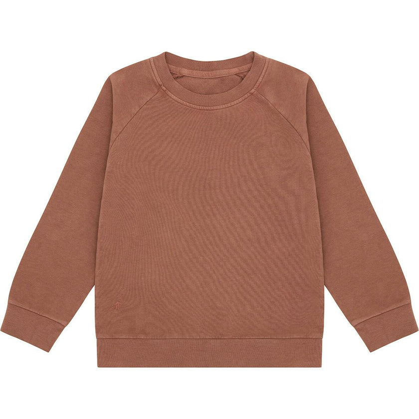 Organic Cotton Pullover, Brown