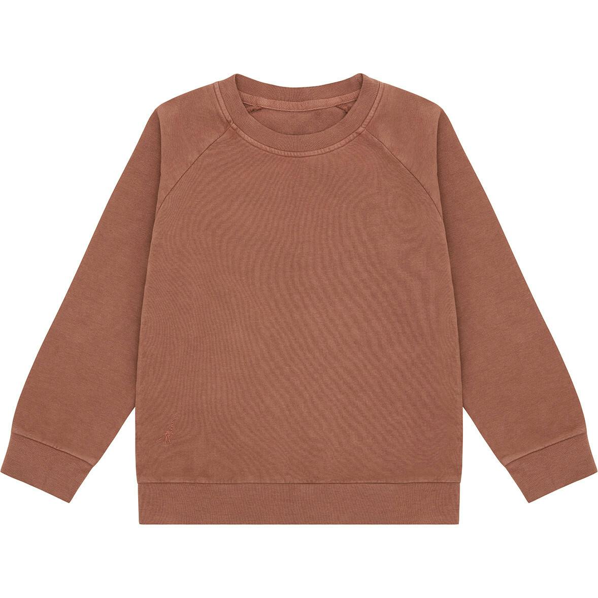 Organic Cotton Pullover, Brown
