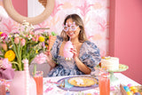 Packed Party Hop-To-It Confetti Bunny Novelty Glasses - Glitter Bunny Ears with Confetti-Filled Lenses and Gold Too Hip to Hop Text, 6x4 Inch