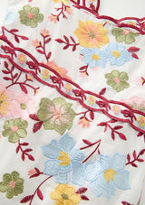 Penelope Cotton Embroidery Maxi Dress