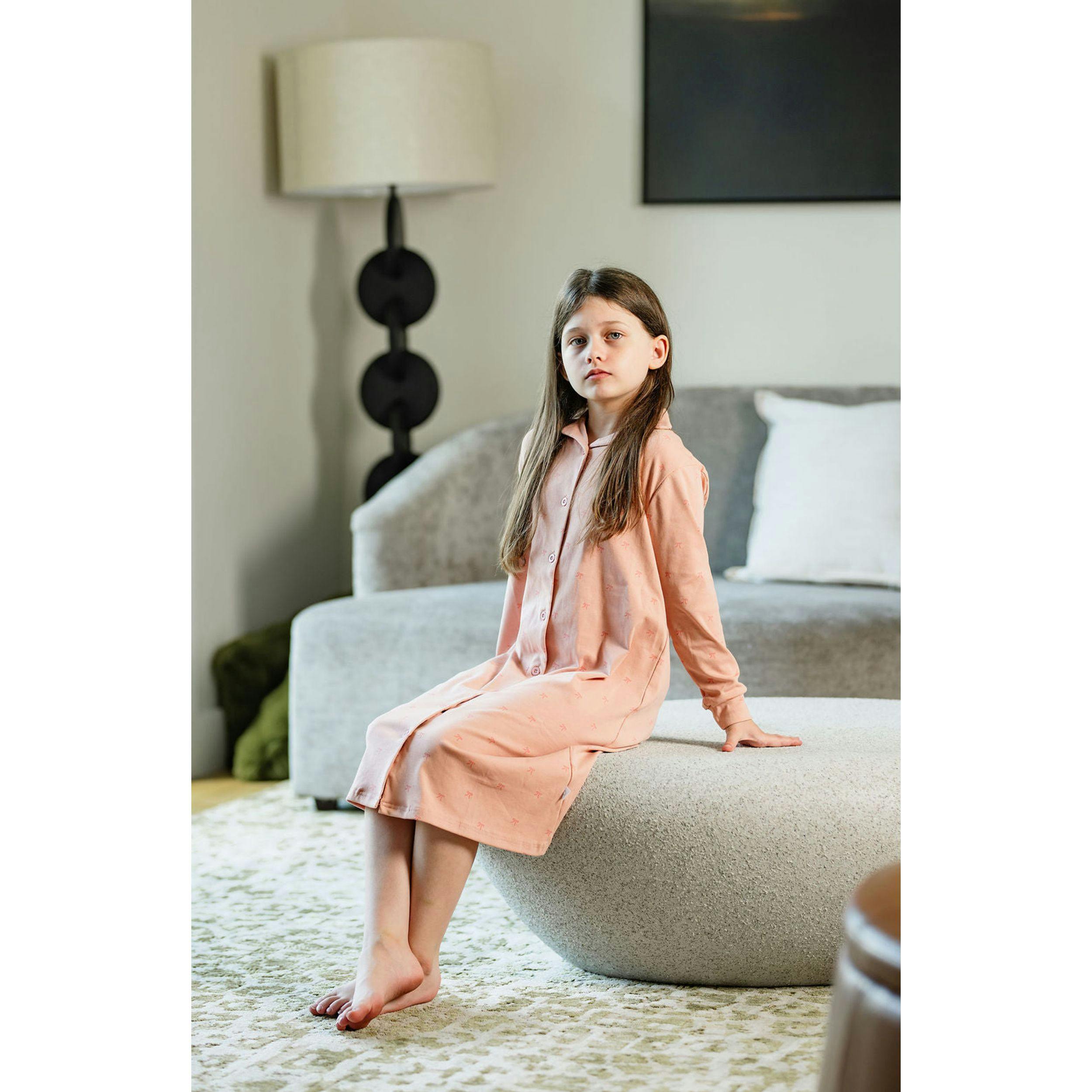 Printed Grandpa Lounge Dress