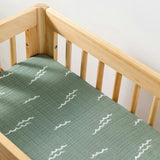 Babyletto All-Stages Bassinet Sheet in GOTS Certified Organic Muslin Cotton