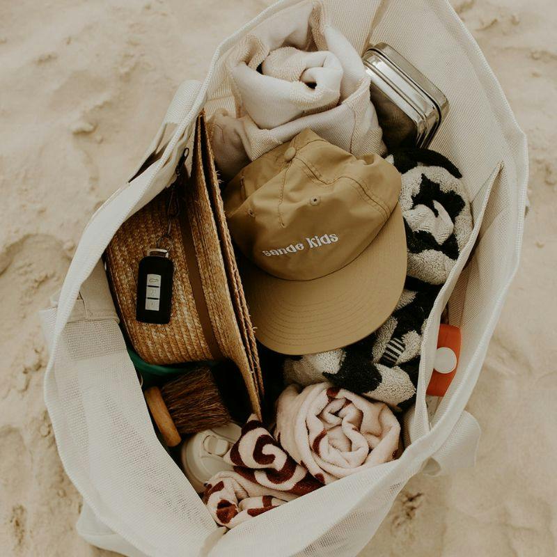 Beach Hauler™ Mesh Beach Bag - Sand