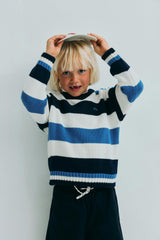 Celosia Jumper Summer Midnight Stripes