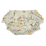 Blue Bird Bamboo Ruffle Bloomer