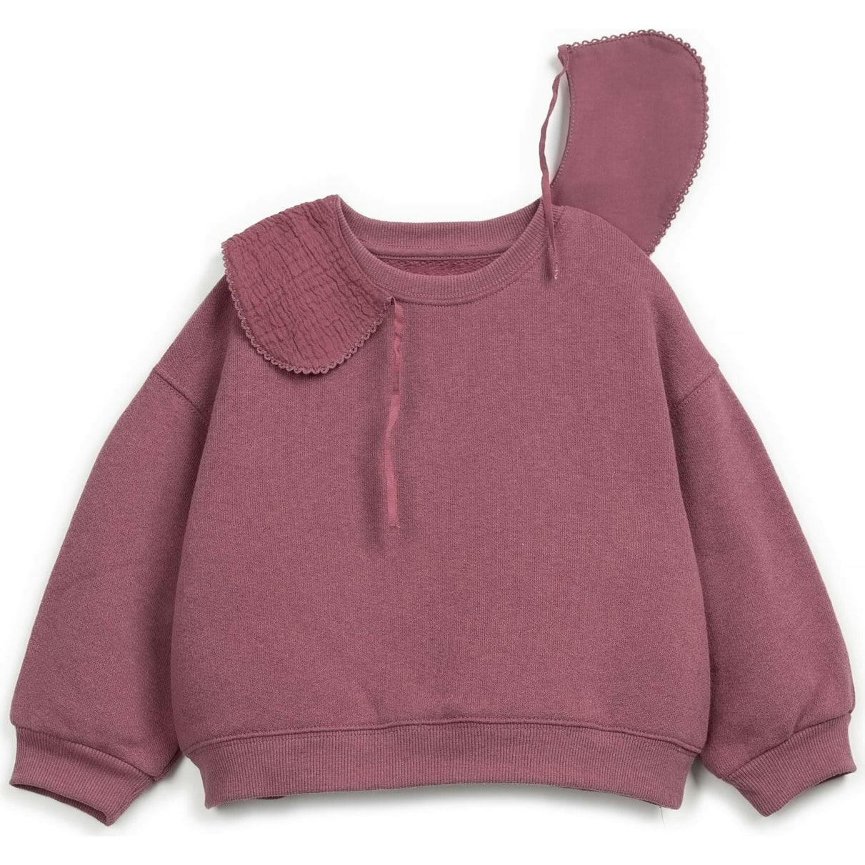 Collared Fleece Sweatshirt