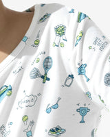 Tennis Bamboo Kids Pajamas