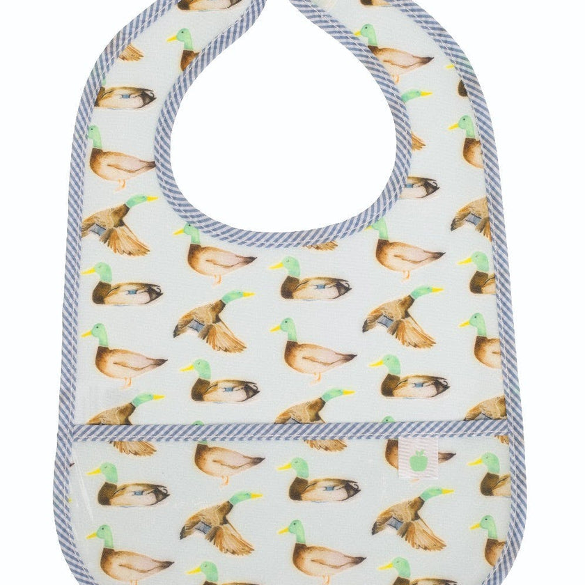 The Wipe It Bib in Mallards