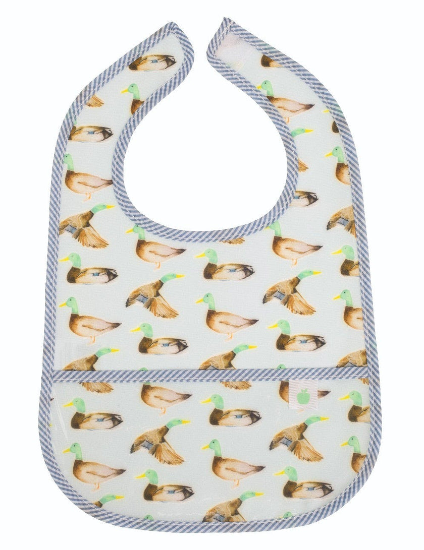 The Wipe It Bib in Mallards
